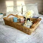 Tatil Evi Log With Sea View At Bro Brenderup