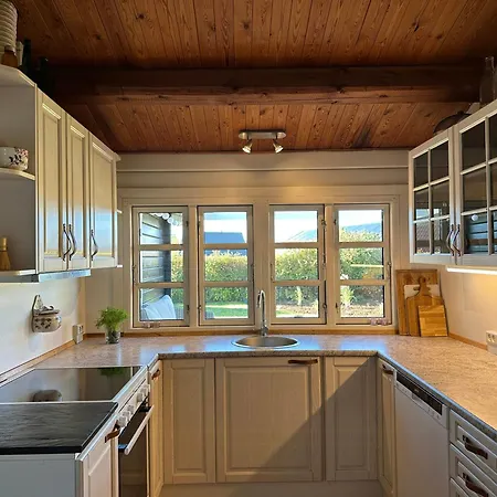 Log With Sea View At Bro * Brenderup