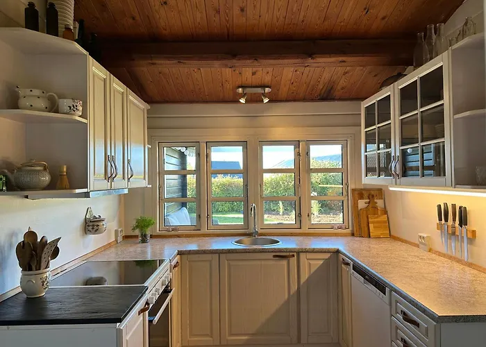 Log With Sea View At Bro * Brenderup