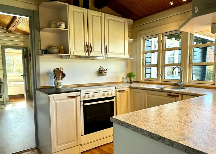 Log With Sea View At Bro * Brenderup