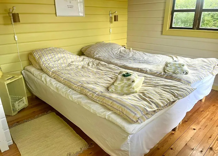 Сasa de vacaciones Log With Sea View At Bro Brenderup