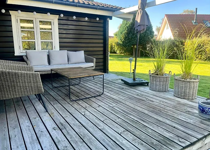 Сasa de vacaciones Log With Sea View At Bro Brenderup